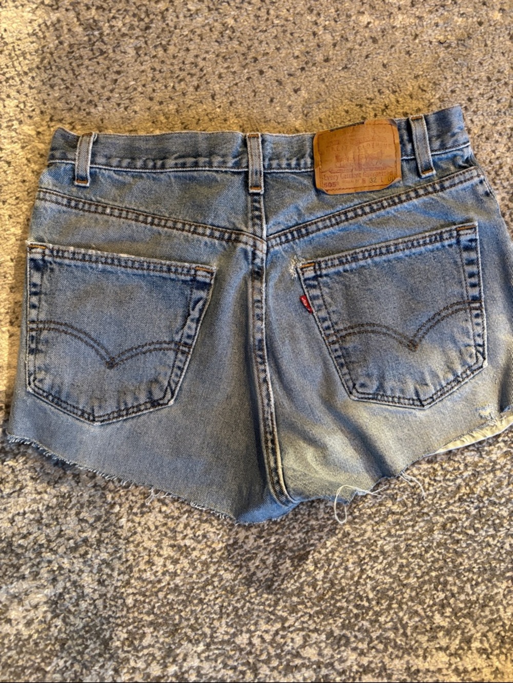 Levi’s 505 shorts High-Rise Light Blue Denim Shorts